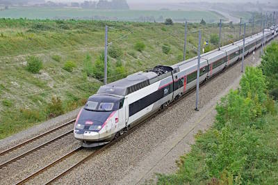 Travelling through in Europe.