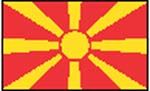 flag Macedonië