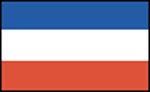 flag 塞尔维亚和门的内哥罗
